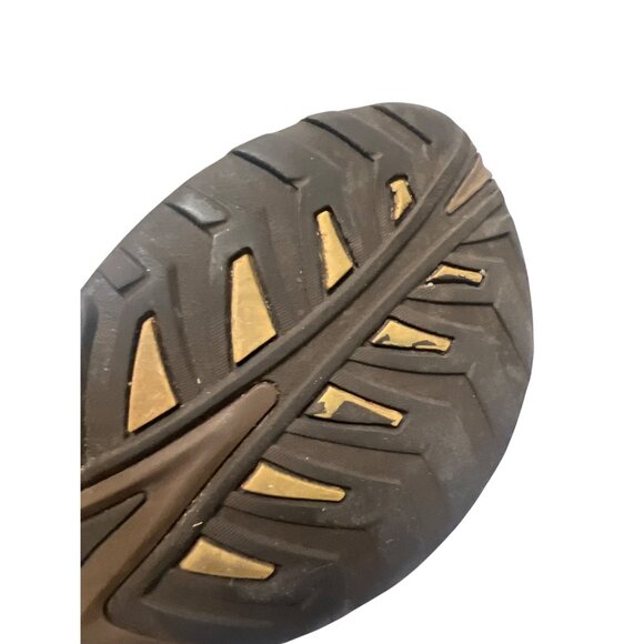 Teva Brown Chocolate Chip Leather Omnium Hiking Sandals - Picture 10 of 12